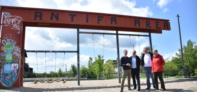 Unterwegs im Kiez mit Rico Gebhardt Unterwegs im Kiez mit Rico Gebhardt