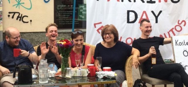 Wir machen die Straße zu unserem Lebensraum: PARK(ing) DAY am 20.09.2019 Wir machen die Straße zu unserem Lebensraum: PARK(ing) DAY am 20.09.2019