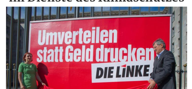 Mit Millionärssteuer den Klimaschutz sozialverträglich machen – Initiative aus Sachsen! Mit Millionärssteuer den Klimaschutz sozialverträglich machen – Initiative aus Sachsen!