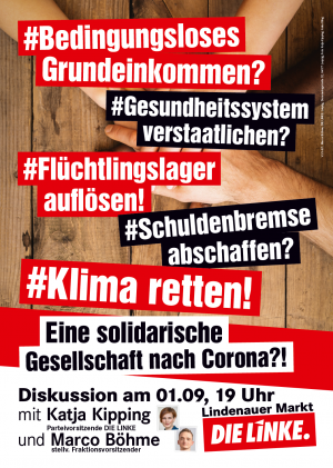 OpenAir-Diskussion: Eine solidarische Gesellschaft nach Corona?!