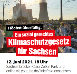 Diskussion zum LINKEN Klimaschutzgesetz in Leipzig und im Landtag